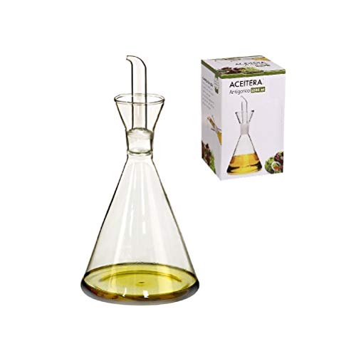 dcasa - Aceitera antigoteo cristal 1000 cc en caja