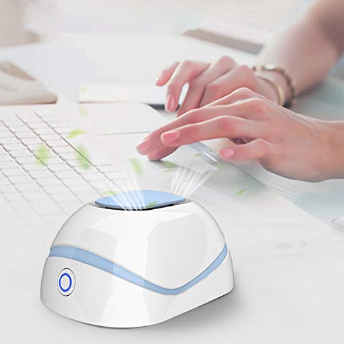 Decdeal Generador de ozono, Purificador de Aire, USB Recargable, para la Oficina del Automóvil Armario Gabinete Armario Máquina de Ozono