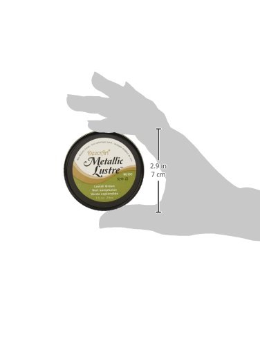 Deco Art metálico Lustre Acabado de Cera 1oz-Lavish Verde, Otros, Multicolor