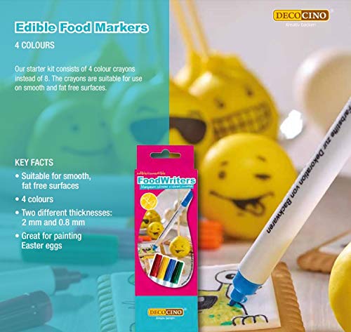 Decocino i33490 - Rotuladores para decoración de tartas
