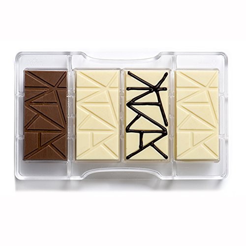 Decora 0050083 Molde para Chocolate Tableta 200X120X22MM
