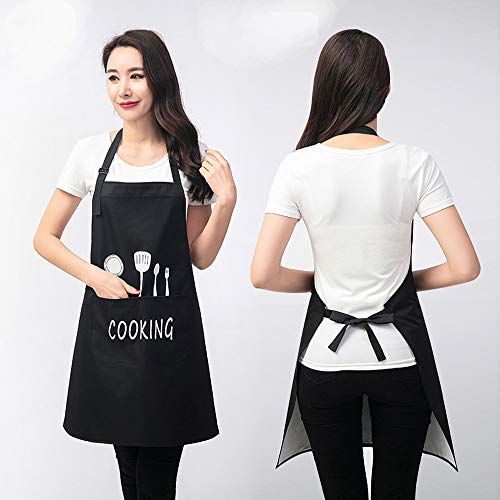 Delantal de cocina unisex minimalista moderno, delantal de cocina, seguro de trabajo, monos de trabajo.