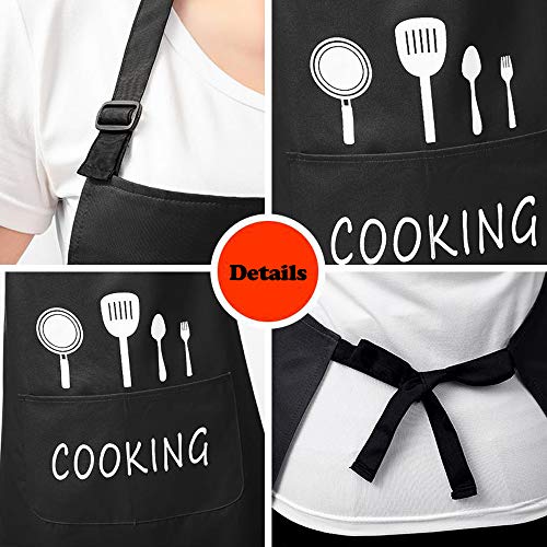 Delantal de cocina unisex minimalista moderno, delantal de cocina, seguro de trabajo, monos de trabajo.