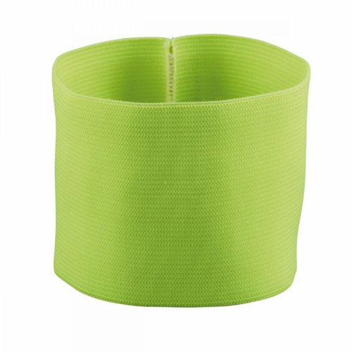 Derbystar 4087050500 - Brazalete de capitán Neutro, para Personas Mayores, Color Amarillo neón