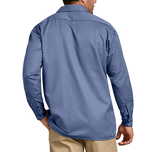 Dickies - Camisa con Manga Larga para Hombre, Color Azul Cielo, Talla 3X Tall