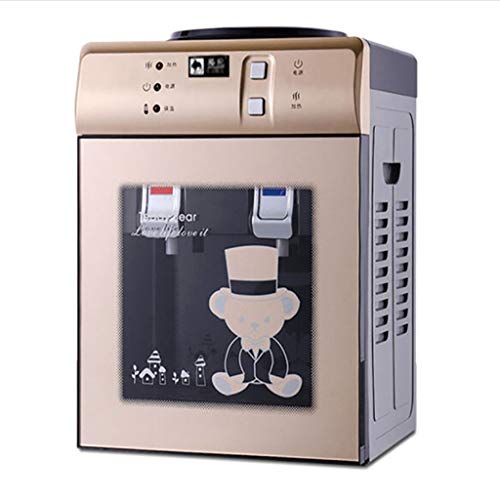 Dispensador de Agua Caliente/fría, Enfriador de Agua embotellada fría. Máquina de Agua eléctrica de Escritorio instantánea de Alta Capacidad, oficinas y Salas de reuniones con conten