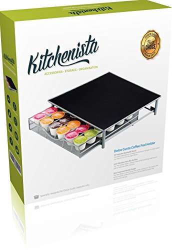 Dolce Gusto Caffè capsula cremagliera Holder - 36 Capsule impilabile stand - della superficie di slittamento