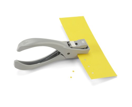 EK Tools Troquel Perforadora Manual Círculo, Plástico y Metal, Gris, 3.00x8.13x21.18 cm