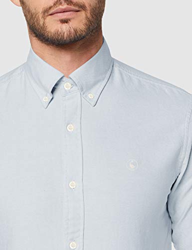 El Ganso 1 Camisa casual, Azul (Azul 0002), Small para Hombre