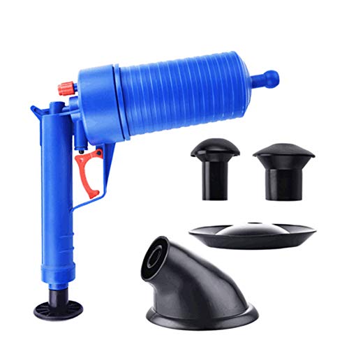 El mejor desatascador de fregadero - desatascador para fregadero de cocina, herramienta de dragado de alta presión, potente desatascador manual de alta presión para cocina