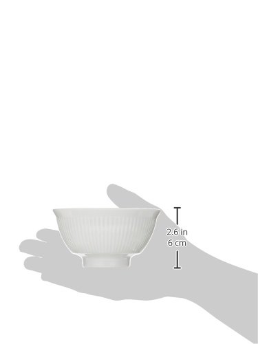 En ning?n bien alfarer?a Homeshiwan Hakusan (12 x H6.2cm) (jap?n importaci?n)