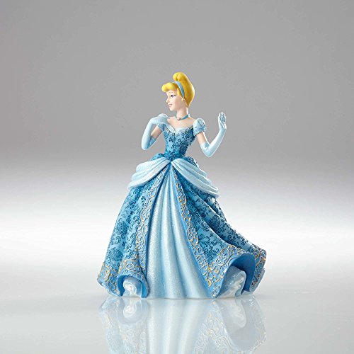 Enesco Disney Showcase Figurita Cenicienta, Resina, Multicolor, 15.5 x 14 x 21.2 cm