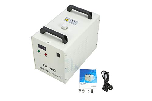 Enfriador refrigerado por agua CO2 CW-3000 para 60W 80W 100W 130W