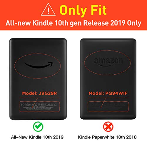Estuche Ayotu para Kindle Completamente (10ª generación, versión 2019) - Funda de Cuero de PU Compatible con el Kindle 2019 de Amazon (no encajará con Kindle Paperwhite o Kindle Oasis),Starry Night