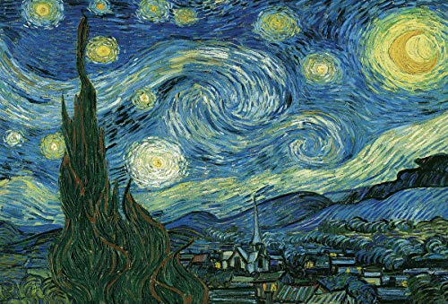 Eurographics Starry Night 1000pcs Puzzle - Rompecabezas (Puzzle Rompecabezas, Arte, Niños y Adultos, 1000 Pieza(s))