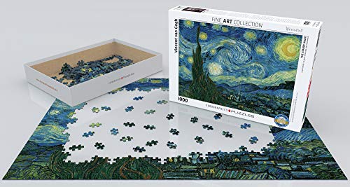 Eurographics Starry Night 1000pcs Puzzle - Rompecabezas (Puzzle Rompecabezas, Arte, Niños y Adultos, 1000 Pieza(s))
