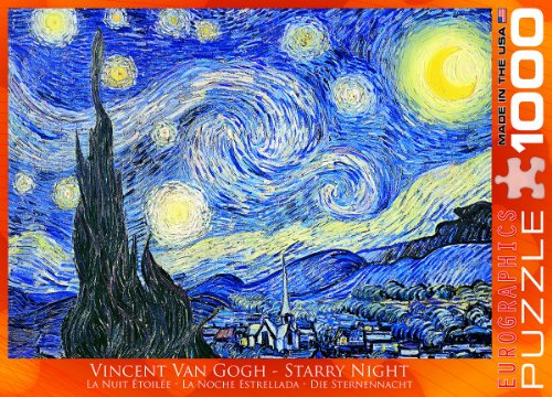 Eurographics Starry Night 1000pcs Puzzle - Rompecabezas (Puzzle Rompecabezas, Arte, Niños y Adultos, 1000 Pieza(s))