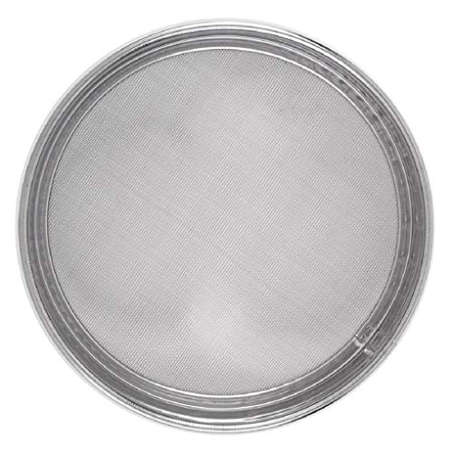 F-blue Acero Inoxidable Tamizar la harina para Hornear Herramienta de la Cocina Colador harina en Polvo Super Fino Ronda Harina Azúcar tamizadora Colador