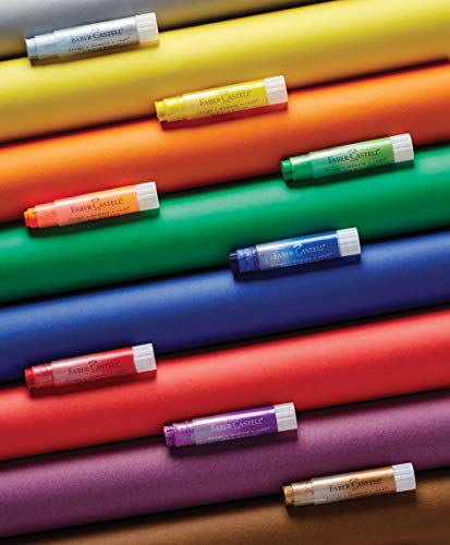 Faber-Castell 121813 - Estuche con 12 gelatos y 3 accesorios