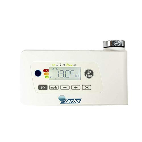 farho Secador de Toallas Electrico Nova Blanco 800W · Radiador Toallero Electrico Bajo Consumo · Toalleros de Baño/Calentador Toallas Digital Programable (Medidas 1200 x 500mm)