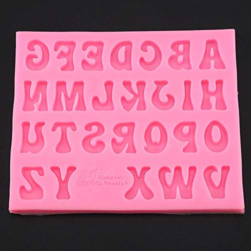 Fditt Las Letras modelan la Tarta de Silicona para el Horno doméstico Que funde el Moho del Chocolate Que Decora el Instrumento