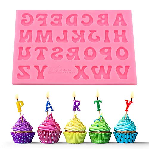 Fditt Las Letras modelan la Tarta de Silicona para el Horno doméstico Que funde el Moho del Chocolate Que Decora el Instrumento