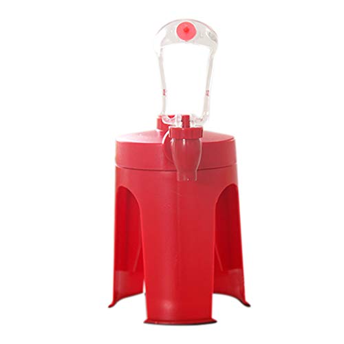 Flushzing Escritorio dispensador de la Bebida del Agua del ABS de Down Soda Botella de Dispositivos de dispensación revés portátil