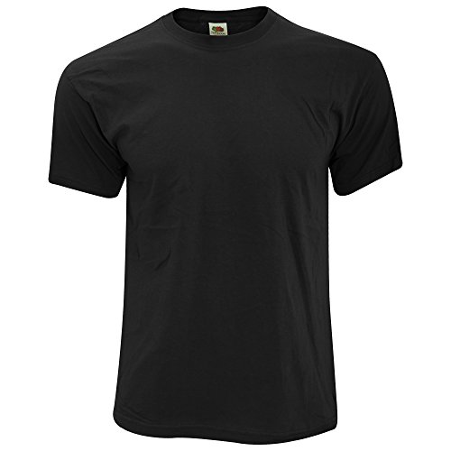 Fruit of the Loom - Camiseta Básica de Manga Corta de Calidad diseño Original Hombre Caballero (Extra Grande (XL)) (Azul Celeste)