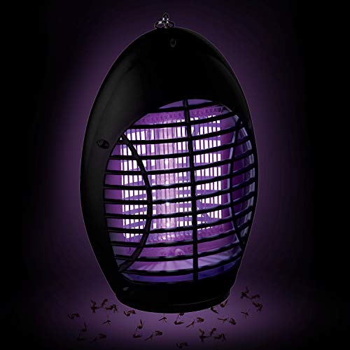 Fullsexy Lampara Antimosquitos, Antimosquitos Electrico de UV LED Matamoscas Electrico para Matar Mosquitos y Insectos