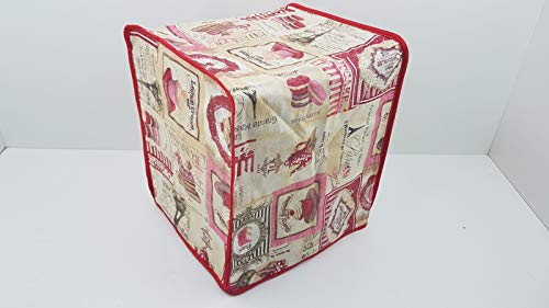 Funda DE PROTECCIÓN DE Tela Antimanchas para THERMOMIX TM6 TM5 TM31. Protege SU Maquina DE Grasa Y Salpicaduras. Mod Pasteles