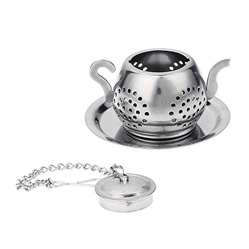 Gaddrt - Infusor de té de acero inoxidable, diseño de tuberías
