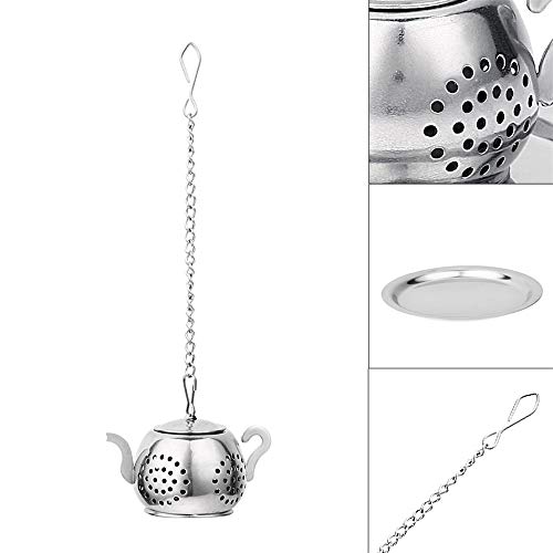 Gaddrt - Infusor de té de acero inoxidable, diseño de tuberías