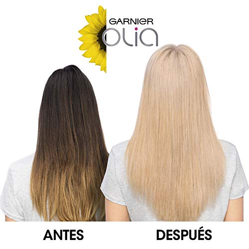 Garnier Olia - Coloración Permanente sin Amoniaco, con Aceites Florales de Origen Natural - Tono 110 Rubio Super Aclarante Natural