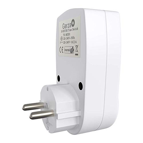 Garza Power - Temporizador analógico Mini, blíster de 3 unidades