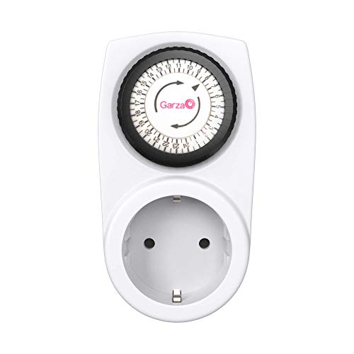 Garza Power - Temporizador analógico Mini, blíster de 3 unidades