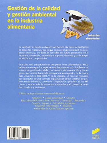 Gestión de la calidad y gestión ambiental en la industria alimentaria: 2 (Industrias alimentarias)