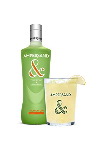 Ginebra premium Ampersand Ginebra sabor Melón 37.5º 70 cl