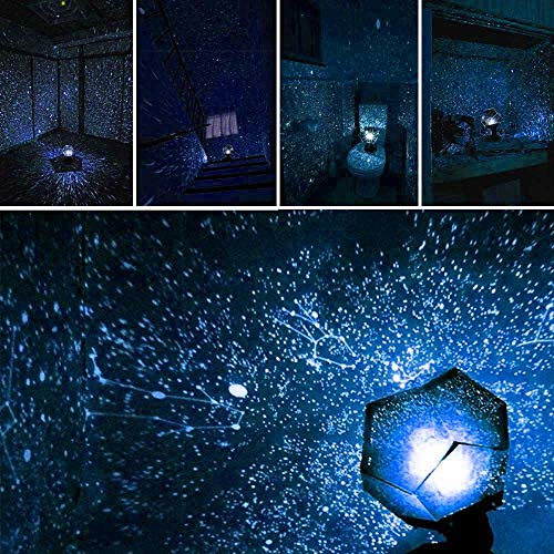 Goglor Star Lamp Projector, Fantasy Sky Map Projector Cosmos Romance Light Lamp Gypsophila Romantic Dream Projection Night Lamp