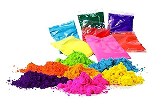 Gulal Holi powder-colors – Pack de 4, de polvo de color 100 G cada, Festival colores por OMG Deal