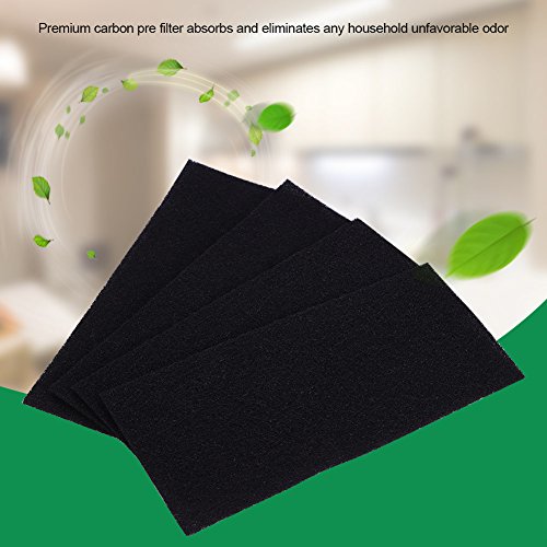 Haofy 4 Piezas Filtros de Esponja de Carbón para Purificador de Aire