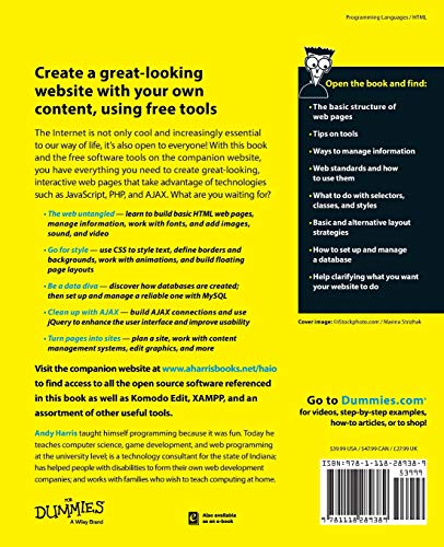 Harris, A: HTML5 and CSS3 All-in-One For Dummies