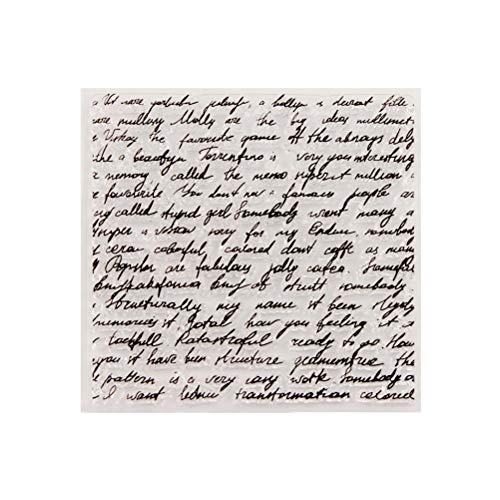 Healifty - Sellos de silicona transparentes con sello para manualidades, álbum de fotos, decoración