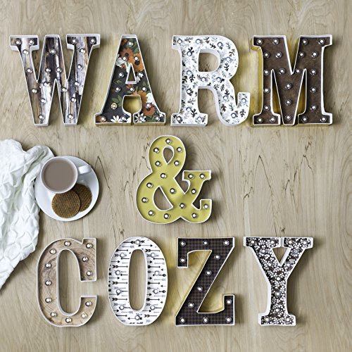 Heidi Swapp Marquee Love Led Letras L, Cartón, Blanco, 21.6x5.6x21.6 cm