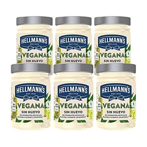 Hellmann's Vegana - 280 ml - Pack de 6: total de 1.68L