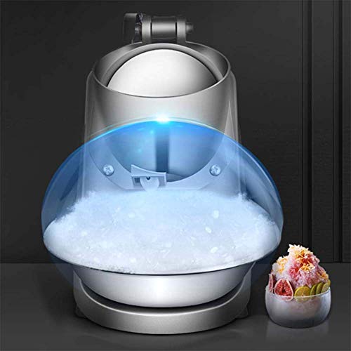HEMFV Licuadoras y trituradoras de Hielo, Acero Inoxidable Comercial Pesado Hielo máquina de Afeitar del Cono de la Nieve Afeitado Fabricante de Hielo de la máquina rápida del Hielo, Adecuado for Uso