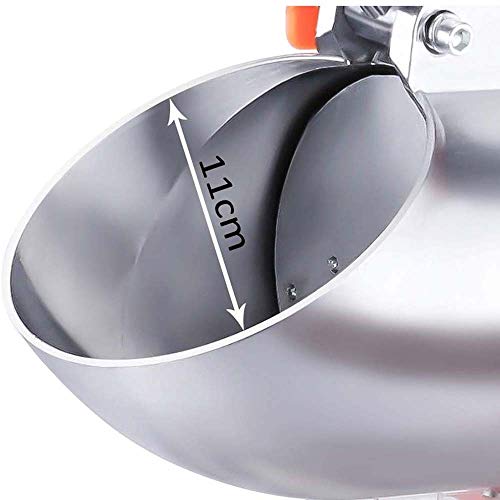 HEMFV Licuadoras y trituradoras de Hielo, Acero Inoxidable de Hielo eléctrica trituradora de Cono de Nieve Fabricante de la máquina de Afeitar - for Uso doméstico y Comercial