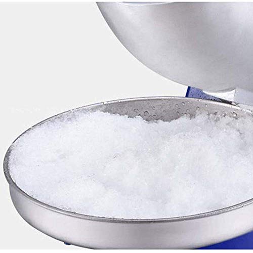 HEMFV Licuadoras y trituradoras de hielo, Hielo máquina de afeitar eléctrica de acero inoxidable Cono de Nieve fabricante de la trituradora de hielo - for la familia, escuela, iglesia, restaurantes, b