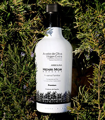 HENRI MOR – Aceite de oliva Virgen Extra Reserva Familiar – Frutado Maduro de intensidad Media- Premium- 500ml