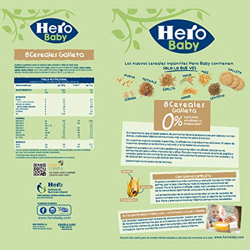 Hero Babynatur - Cereales Con Galleta Maria 1200 g