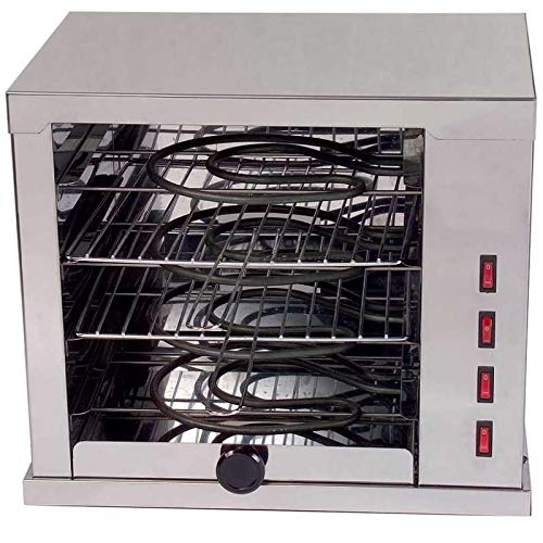 Horno tostador eléctrico ARILEX TRIO Multifunción de 4 pisos con resistencias blindadas 4TRIO